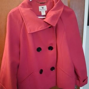 Hot pink jacket